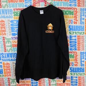 Smokey Bear Only You Can Prevent Wildfires Long Sleeve T Shirt Size XL